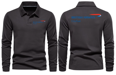 BRITISH AIRWAYS CITYFLYER LONG SLEEVE POLO
